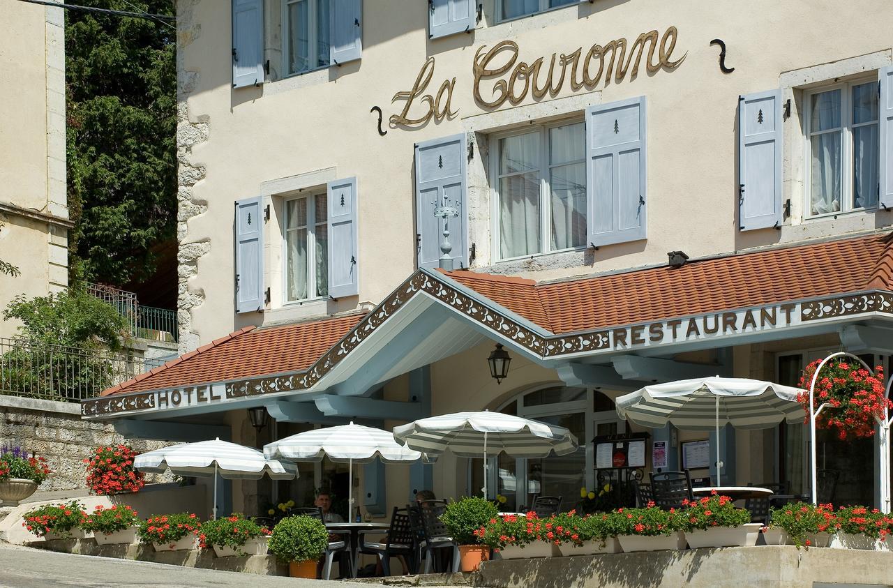 La Couronne Hotel Jougne Exterior photo